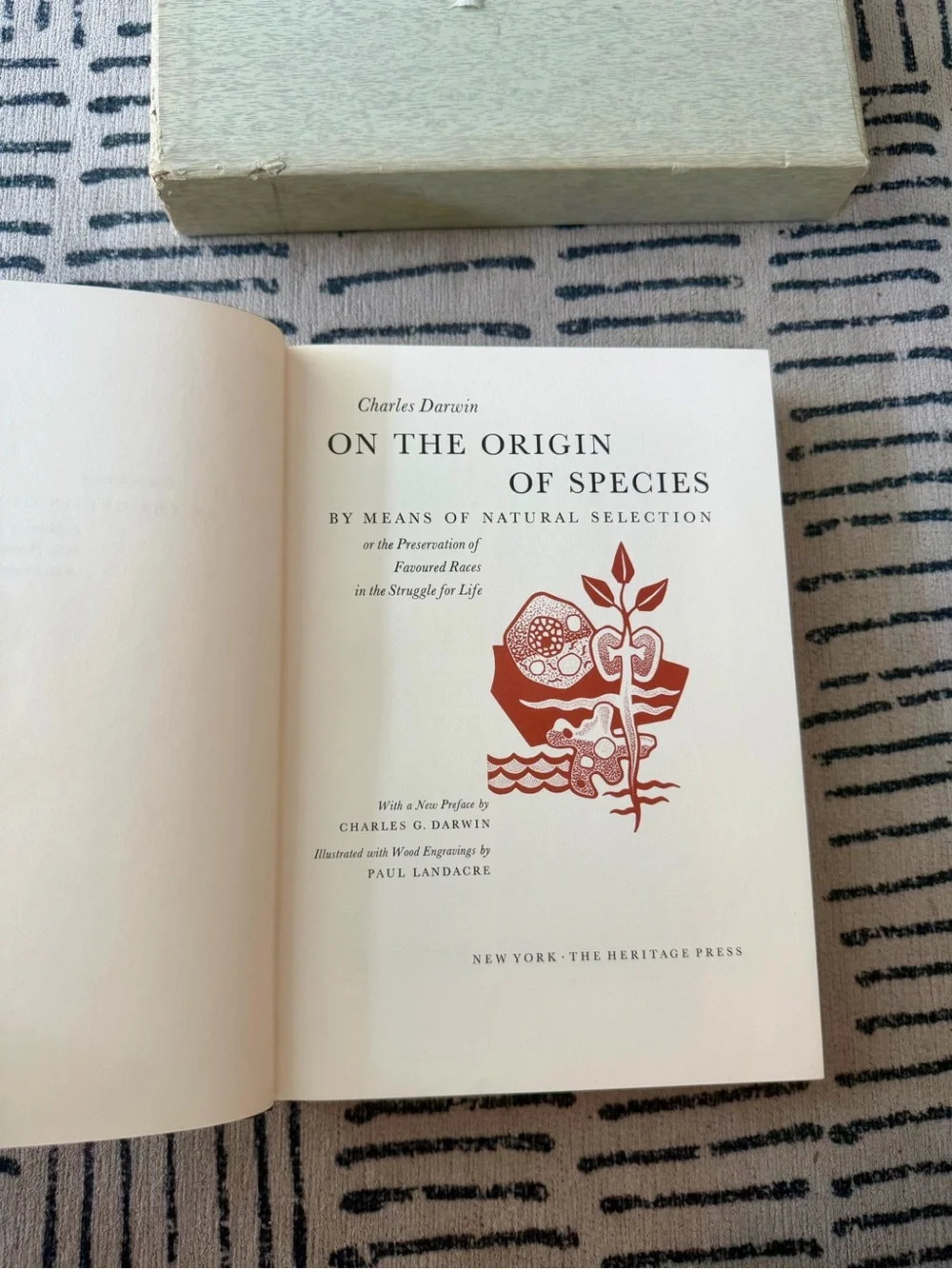 Vintage The Origin of Species by Charles Darwin